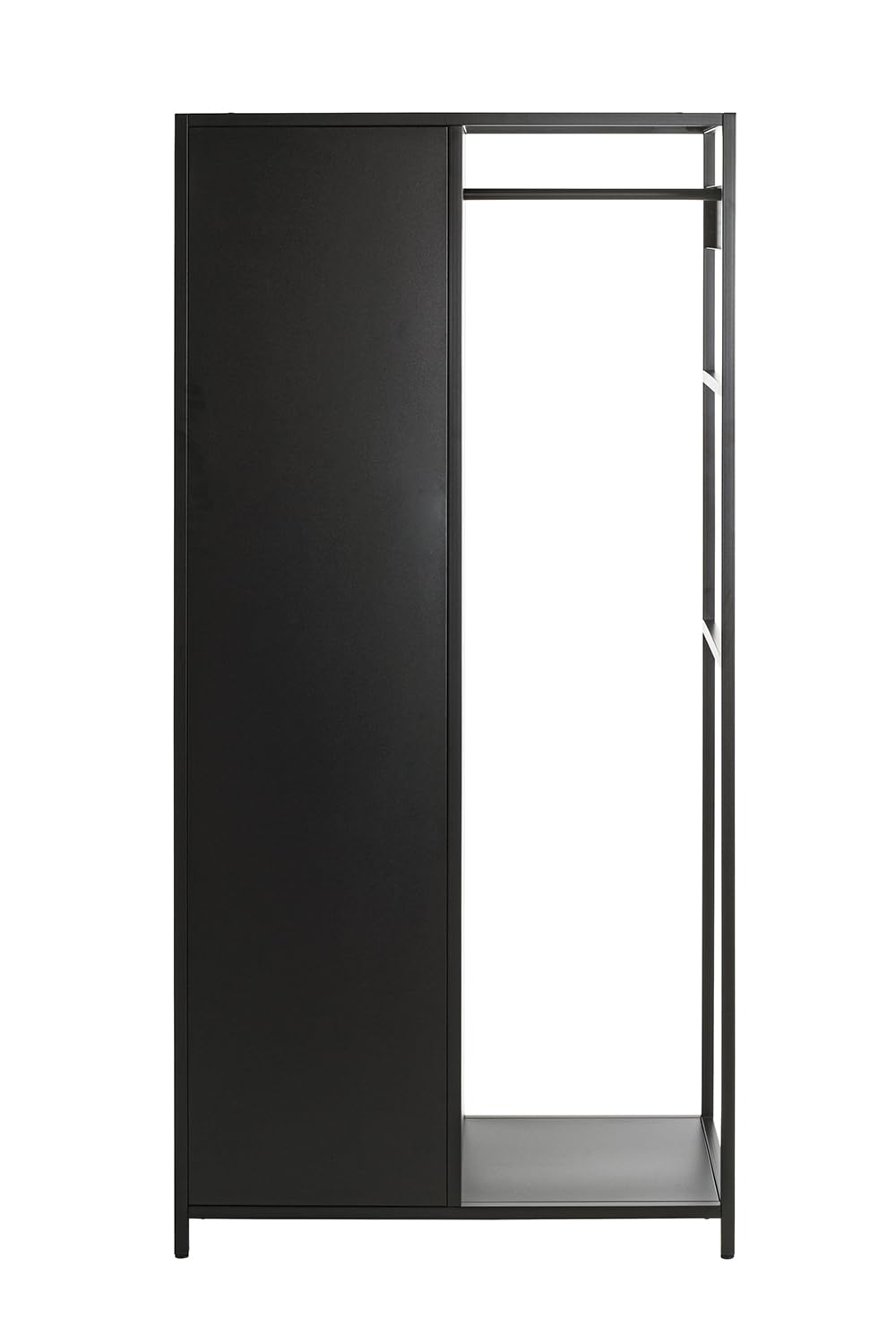 Cascando staande garderobe Standfree - antracietgrijs/zwart
