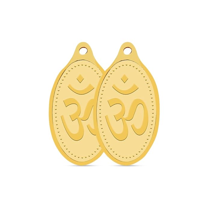 WHP Jewellers 4 gram Yellow Gold OM Pendant at Rs. 31780