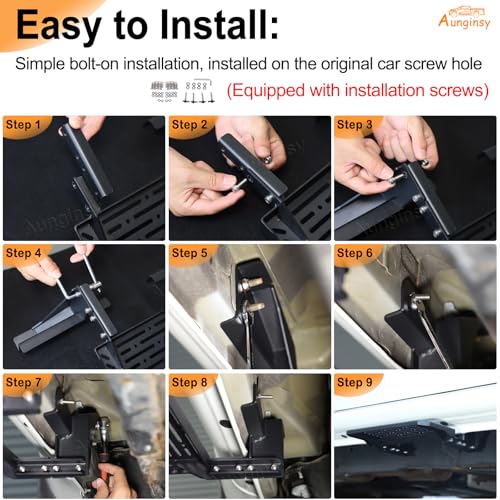 Estribos para puerta Nissan Frontier King Cab 2022-2024 miniatura 4