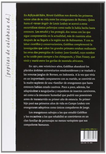 Reflejos del Edén: Mis años con los orangutanes de Borneo