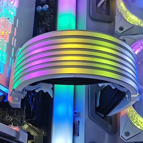 Kit extension ATX RGB Zunate câble d alimentation ARGB GPU premium