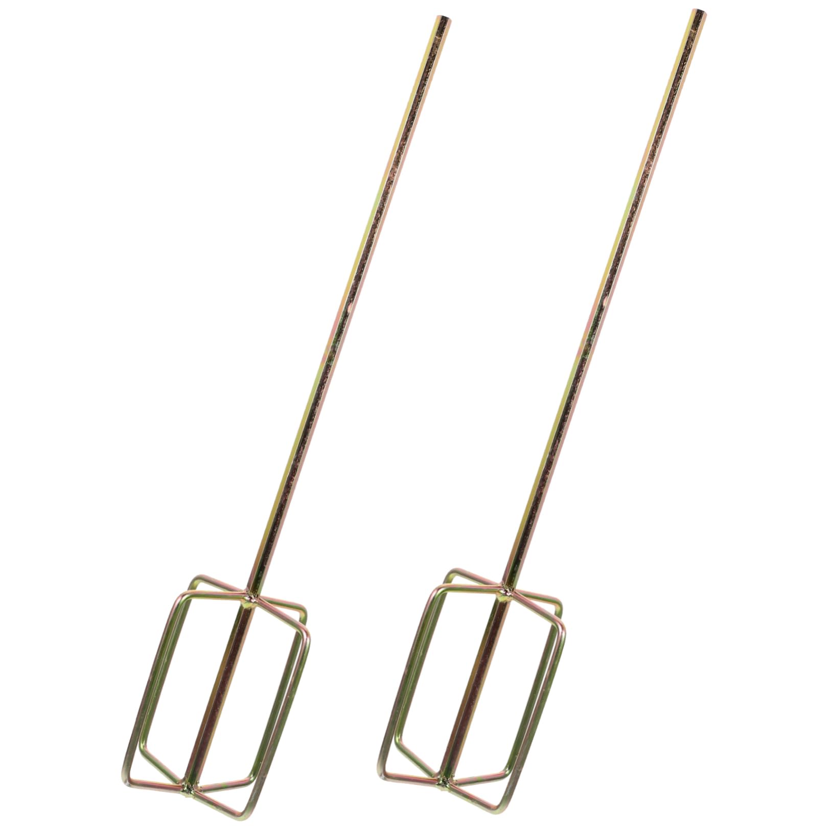 WOONEKY 2 Uds Varilla Agitadora Varillas Para Mezclar Cemento Piezas De Herramientas Eléctricas Varillas Para Agitar Taladro Eléctrico Varillas Para Mezclar Cemento Accesorios Reutilizable