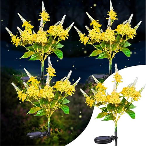 Neporal Yellow Solar Flower Lights