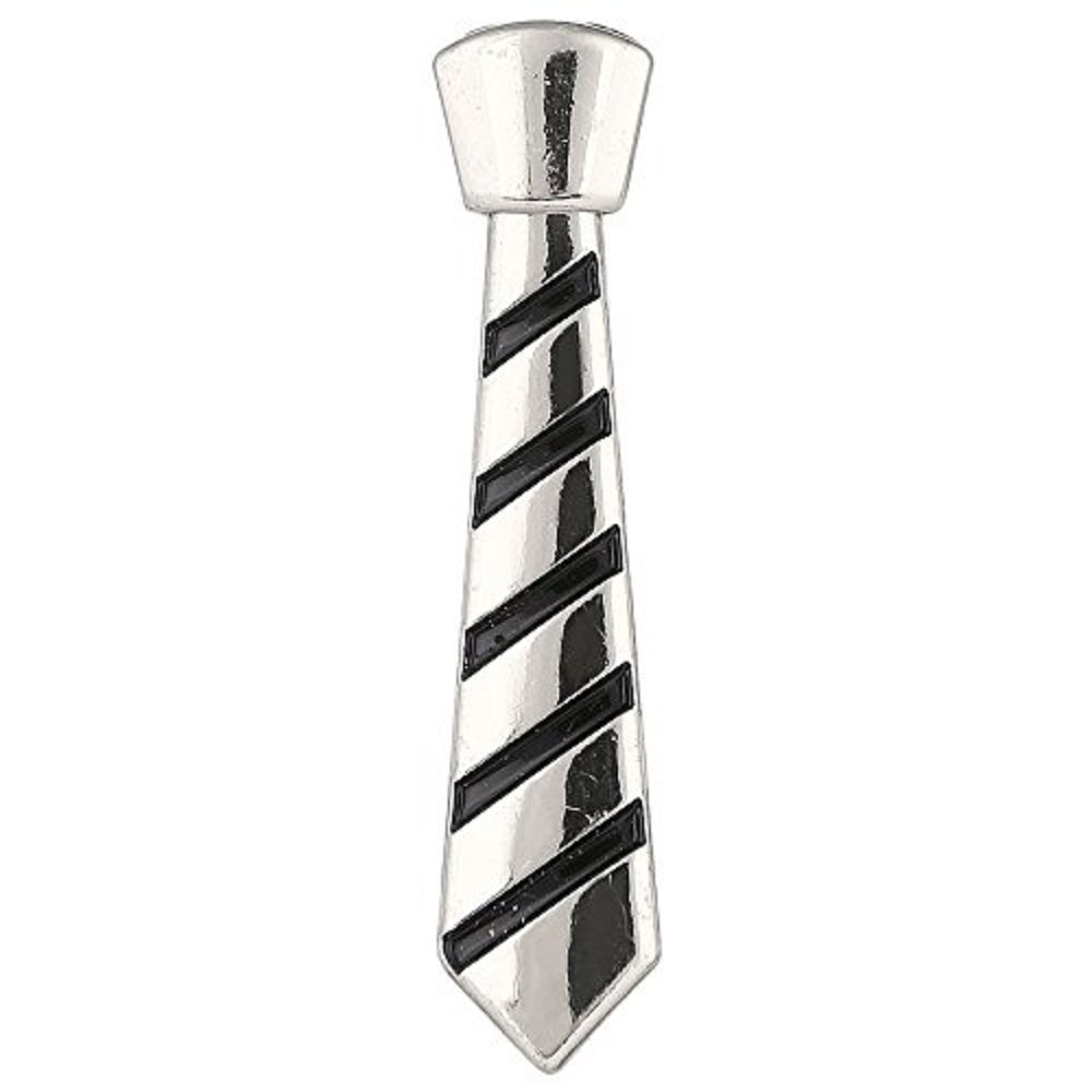 Blue Shape Tie Small Size Lapel Pin Brooch for Men-image-37