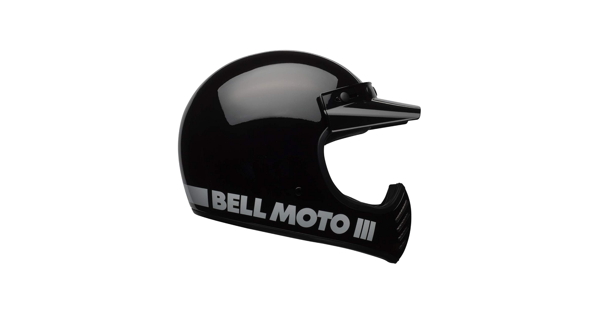 Amazon.com: Bell Moto Moto-3 Classic Gloss Black X-Large