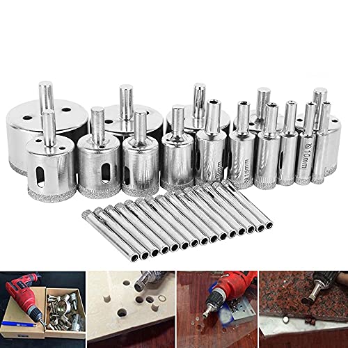 Sets de brocas diamantadas para cerámica 30 piezas miniatura 4