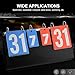 Portable Scoreboard/Tabletop Score Keeper/Score Flipper/Flip Scoreboard for Basketball Volleyball Tennis Sports