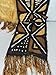 Brown African Mudcloth Scarf/Bogolan Boho Scarf/Unisex Handmade Scarf/Bogolan Mudcloth Scarf/Scarves/Gift for Her/Gift for Him/Chrismas Gift