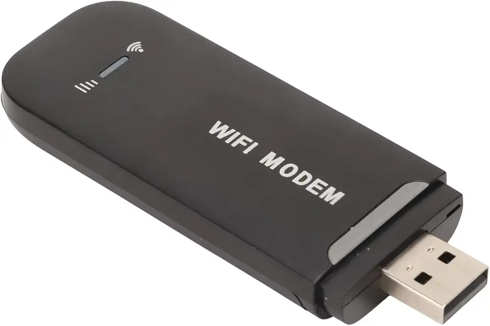 Roteador 4G, ponto de acesso USB 4G LTE com slot para cartão SIM, até 10 usuários, modem USB de ponto de acesso de rede móvel portátil para casa, viagens