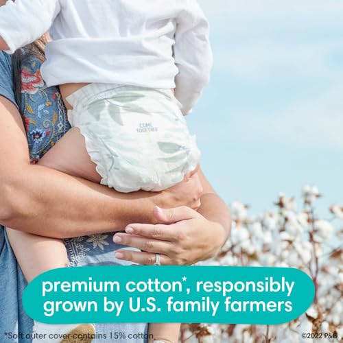 Pampers KUKIUUBK Pure Protection Diapers Newborn - Size 0, 128 Count, Hypoallergenic Premium Disposable Baby Diapers thumb #10