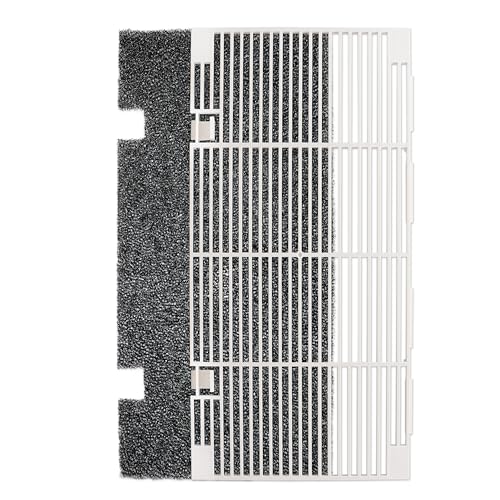 WEHOPE RV A/C Ducted Air Grille Duo-Therm Air Conditioner Grille Replacement for the Dometic 3104928.019 with Air Filter Pad Assembly-White 14.1' × 7.7'