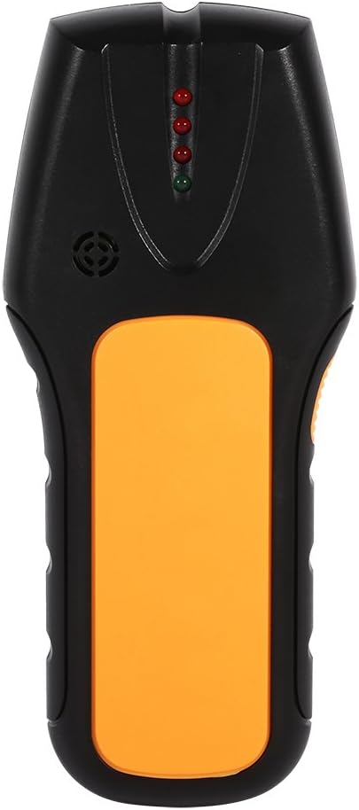 3-in-1 Handheld Detector Wall Scanner Stud Finder Metal AC Cable Wire Detector Handheld Multi-Scanner with Buzzer Sound Warning and LED Light Signal Indicator Wood/Metal/Plaster