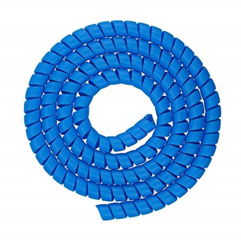 M365 M365 Pro Elektrikli Scooter İçin 100 cm Kablo Koruyucu Spiral Mavi