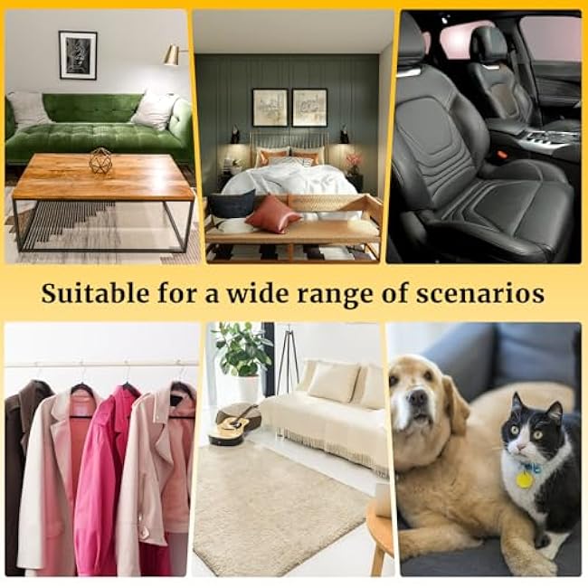 3PCS Upgraded Pet Hair Removal Glove for Dogs & Cats, Reusable Electrostatic Pet Hair Remover Glove for Couch, Furniture, Carpet & Car Seat, Best Grooming Gloves for Pets Hair Removal & Massage-3Yb20ULw