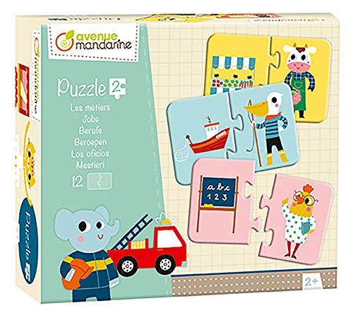 Puzzle La scuola - 1 Scenario 5 Personaggi e 1 Acc