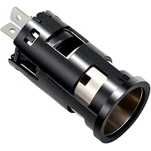 12V Power Outlet Lighter Socket Compatible with Honda Accord CR-V CR-Z Civic Clarity Electric FIT HR-V Insight Odyssey Passport Pilot Acura ILX Integra MDX RDX TLX Replace# 39624-T5A-J01