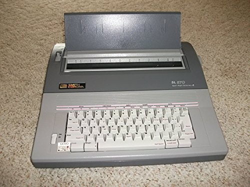 Rebuilt Discontinued Smith Corona SL 570 Typewriters by Around The Office with New Machine Guarantee, Extra Ribbons & Correction Tapes, and Dust Cover
