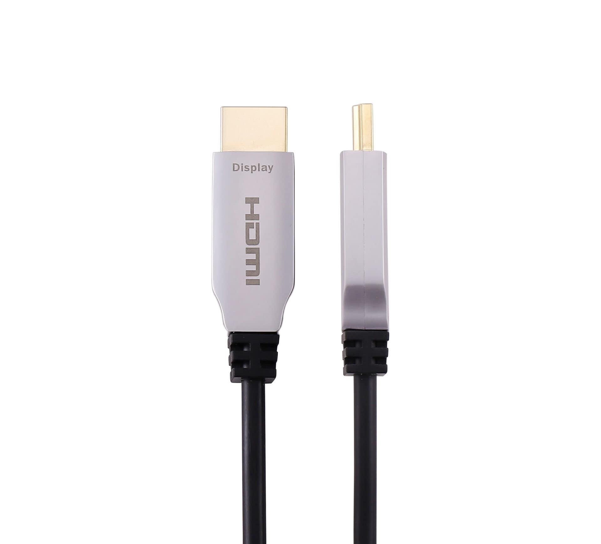 Cavo ottico 8K HDMI Fibre 15M HDMI 2.1 48Gbps 8K @ 60Hz 4K @ 120Hz Dynamic HDR/eARC/HDCP 2.2/3D Slim Flessibile per HDTV/Projector/Home Cinema/TV Box/Gaming Box