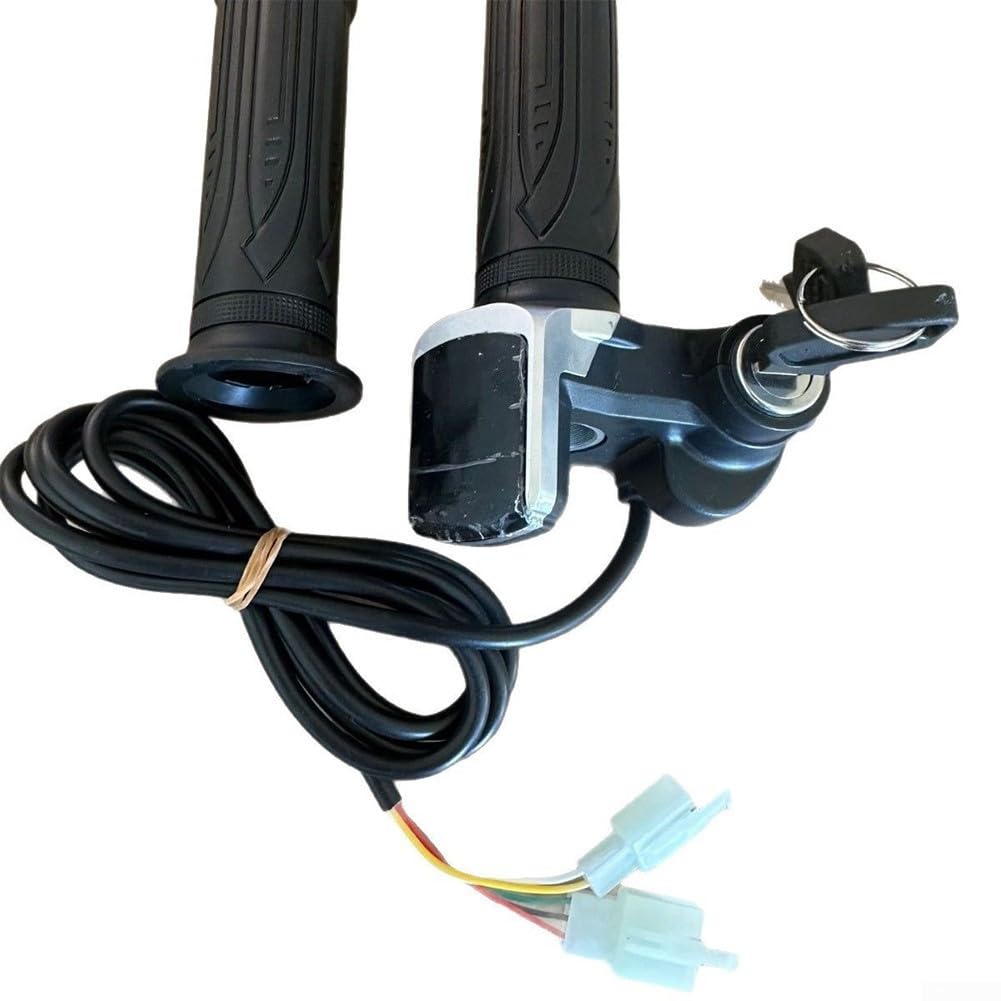 Kit controller per bicicletta elettrica, display LCD, 36 V, 48 V, 64 V, 72 V, 500 W, sistema di controllo motore brushless con acceleratore per manubrio per modifica bicicletta elettrica (36 V 48 V