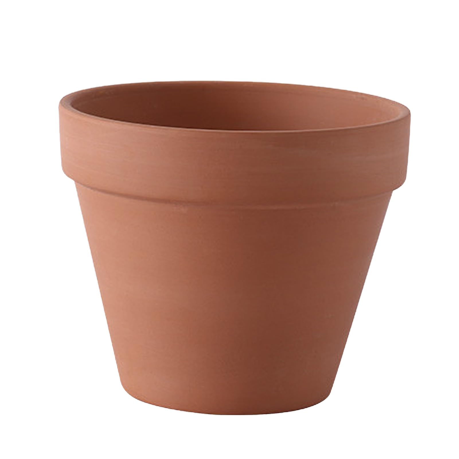 matumou Flowerpot, Clay Plant Pot with Drainage Hole, Porous Planter for Indoor Outdoor Plants Succulents Cacti Herbs