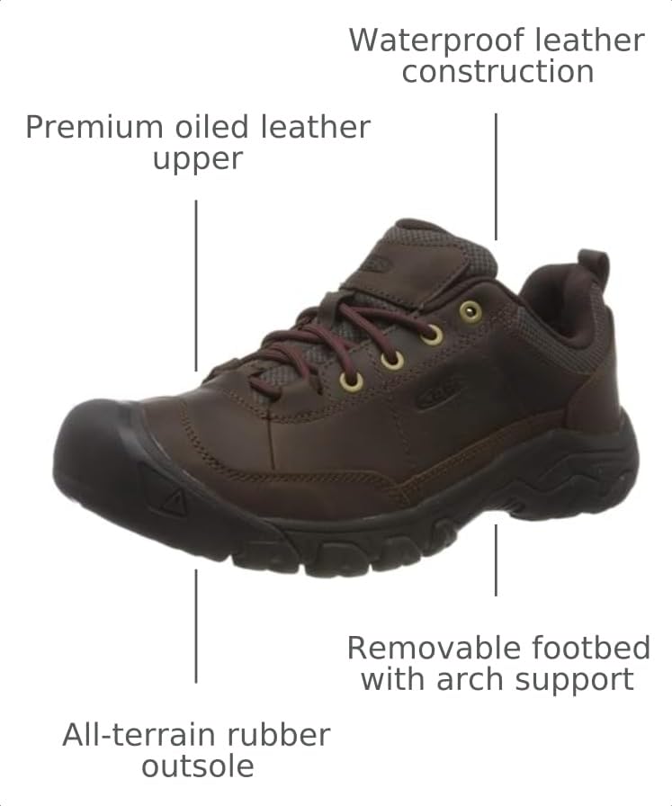 Image of KEEN Men's Targhee 3 Oxford Casual Hiking Shoes