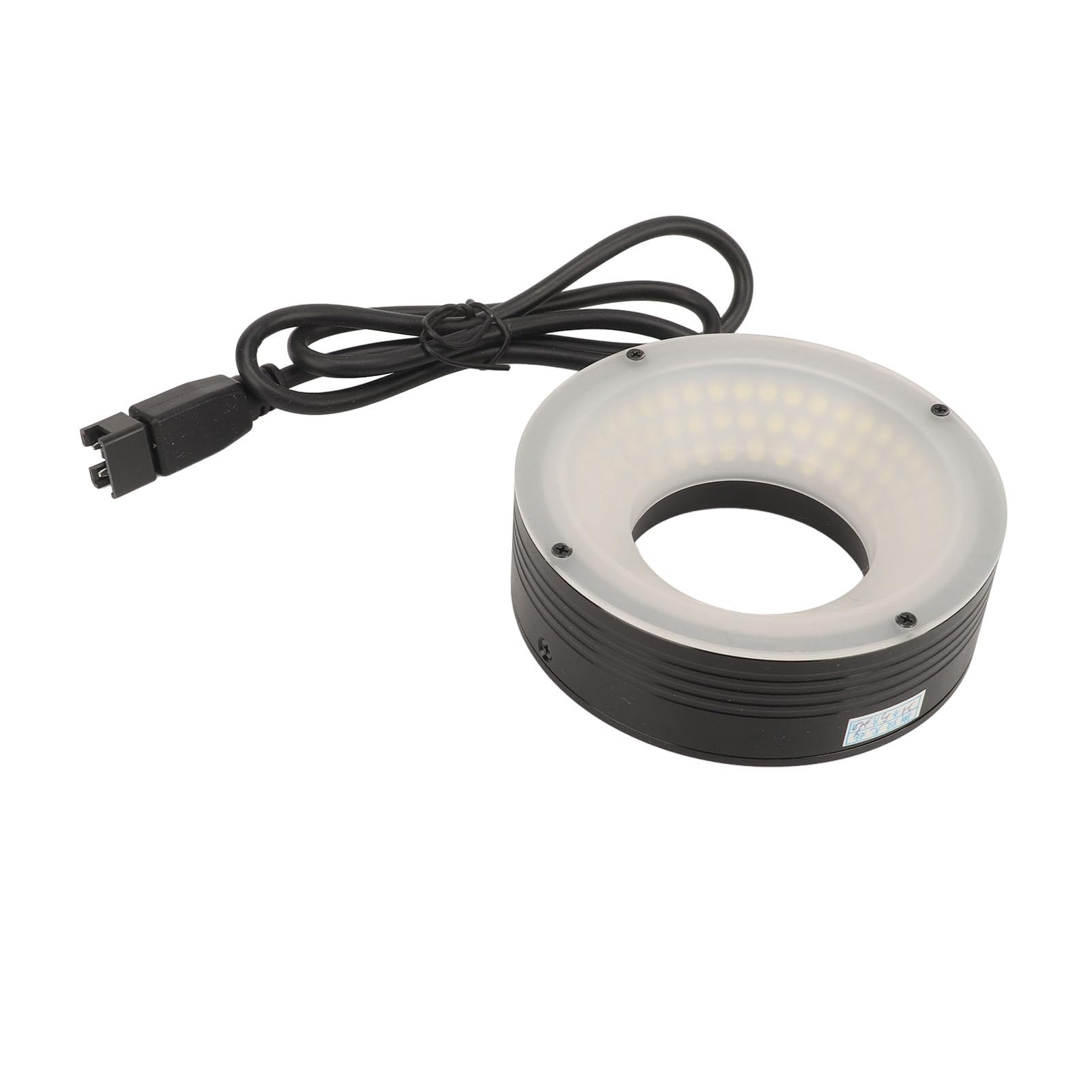 Luminoso a LED per Microscopio, Alta luminosità Versatile Pratico 24V Prestazioni Stabili Lampada Ad per Microscopio Illuminazione per Piccolo Tornio