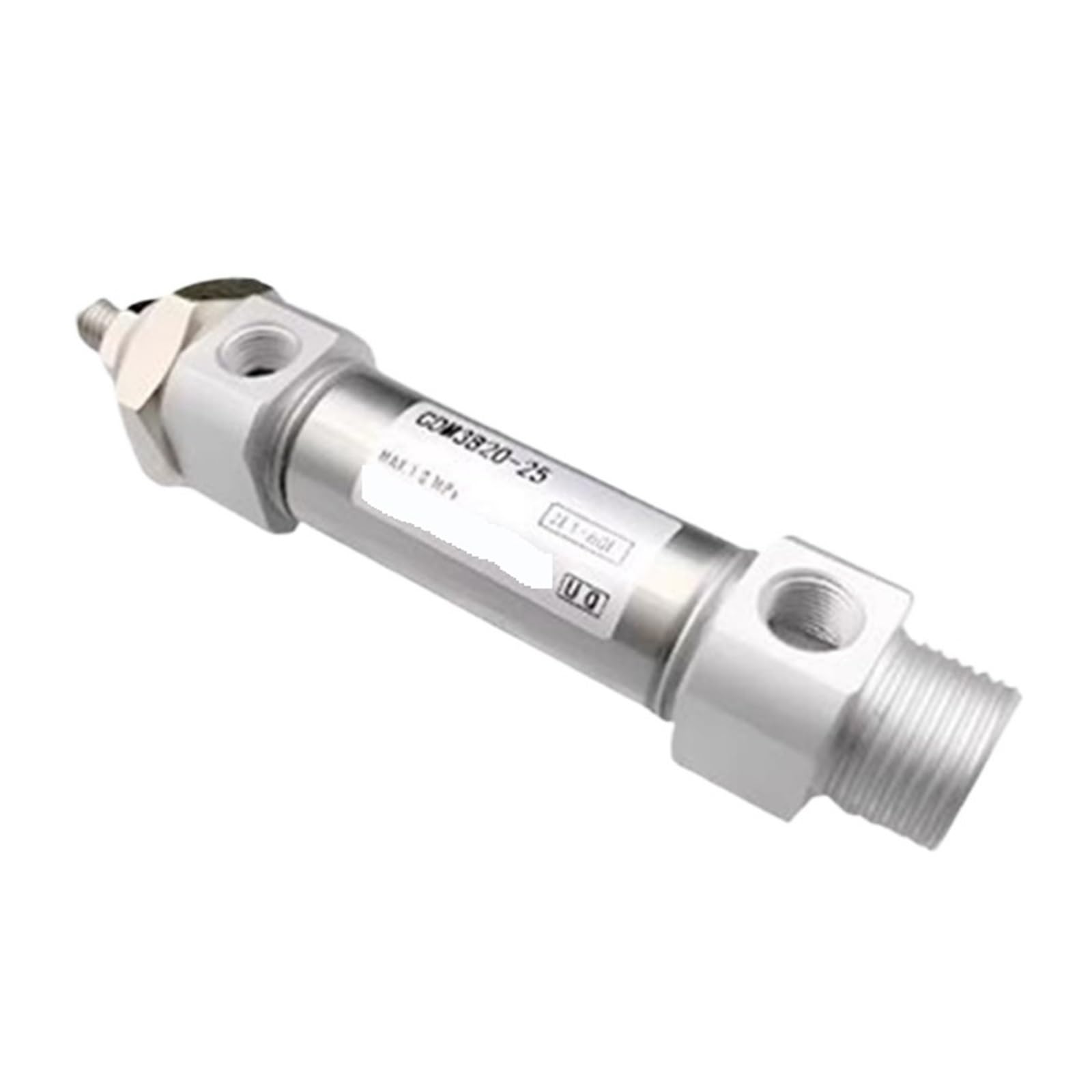 Cilindro neumático CM3BZ32 corto con carrera de 100mm para optimizar espacio industrial