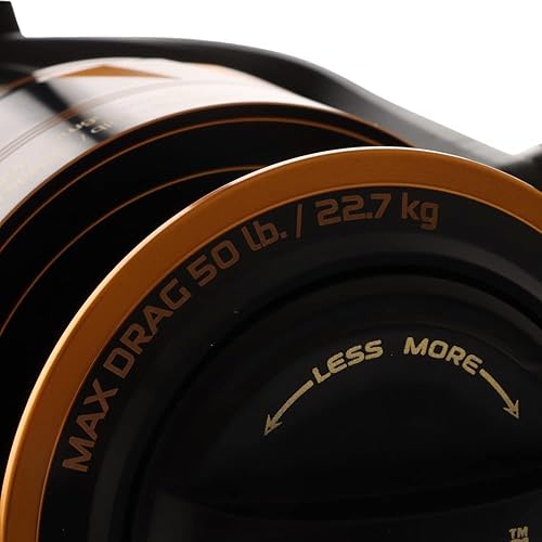 Miniatura 8 de PENN Slammer IV Spinning Oro Negro 30.7 oz