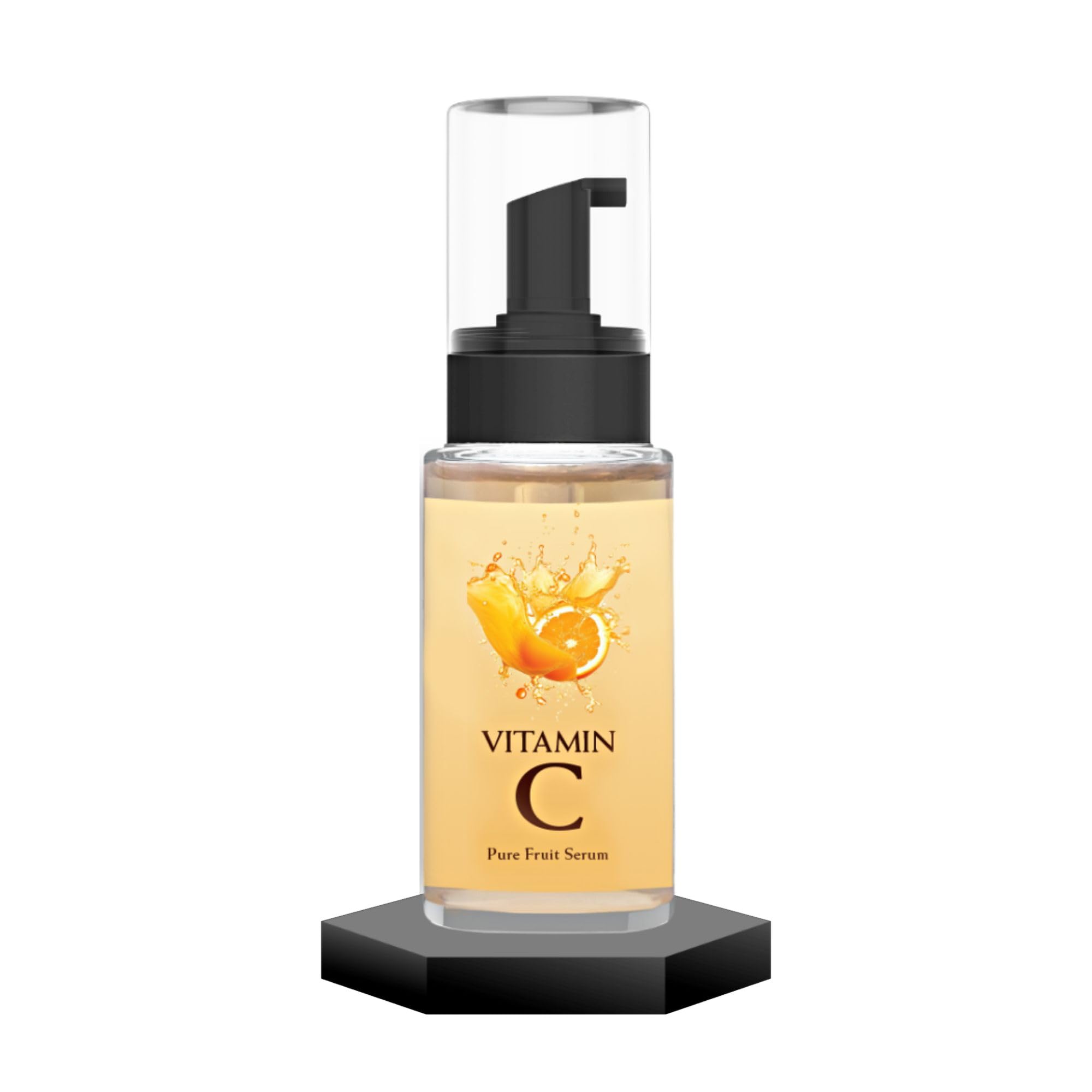 Ayurveda 100% Organic Vitamin C Serum | Toning, Brightening, & Glowing Skin | Skin Repair & Anti-Aging for Dull & Uneven Skin | 30ml