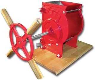 Weston Apple and Fruit Crusher (05-0201), Cast Iron Construction, Stainless Steel Chute