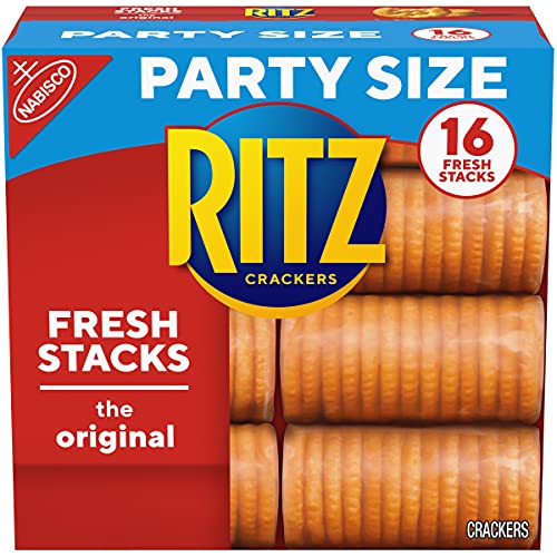 Ritz crackers flavor party size box of fresh stacks 16 sleeves to…