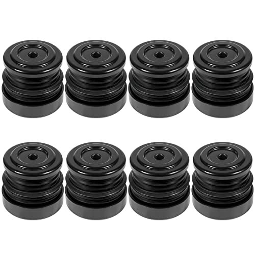 Silicone Body Mount Kit for 2008-2016 Ford F-250 F-350 Crew Cab Superior Silicone Cab Mount Bushings Improve Bumpy Ride Durable Components Outperforms OEM and PU Mounts (Black 8 Pack)