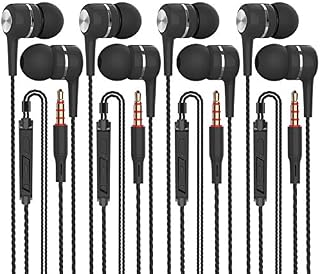 A12 Headphones Earphones Earbuds Earphones, Noise Islating, High Definition, Stereo for Samsung, iPhone,iPad