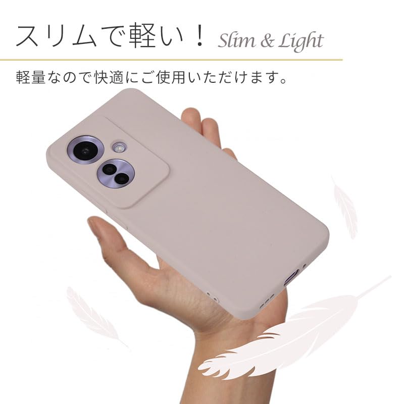 Amazon.co.jp: OPPO Reno11 A ケース シリコンケース Reno11A ソフト