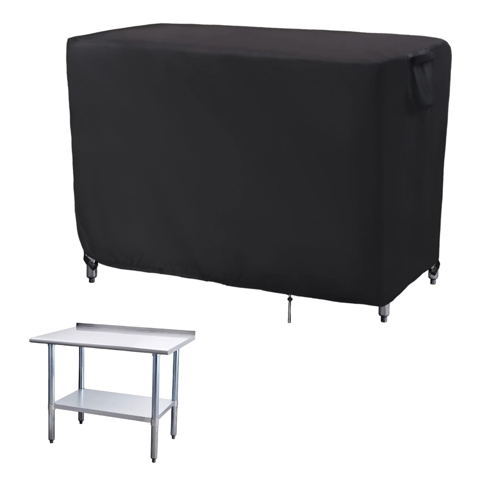 Fenghome Outdoor Table Cover, Prep Grilling Table Cover for Patio Table/Furniture, Waterproof Pizza Oven Stand Covers Pizza Oven Accessories - (186x79x86cm)