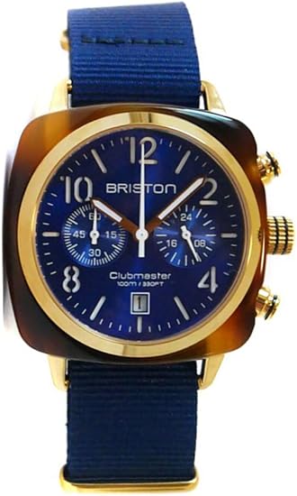 Amazon ブリストン Briston 腕時計 510p9nn 40mm 15140 Pya T 9 Nnb クラブマスタークラシック アセテート ゴールド クォーツ クロノグラフ ベルト長さ 245mm レディース腕時計 腕時計 通販