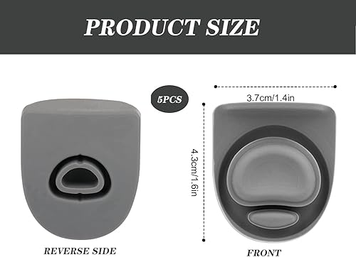 Miniatura 3 de 5 tapones de repuesto compatibles con Owala FreeSip de 24 onzas, 32 onzas, junta de silicona para tapa superior de botella de agua de repuesto para