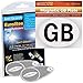 Price comparison product image Eurolites Deflectors Headlamp Beam Adaptors Converters & GADLANE Magnetic GB Plate for Driving in Europe