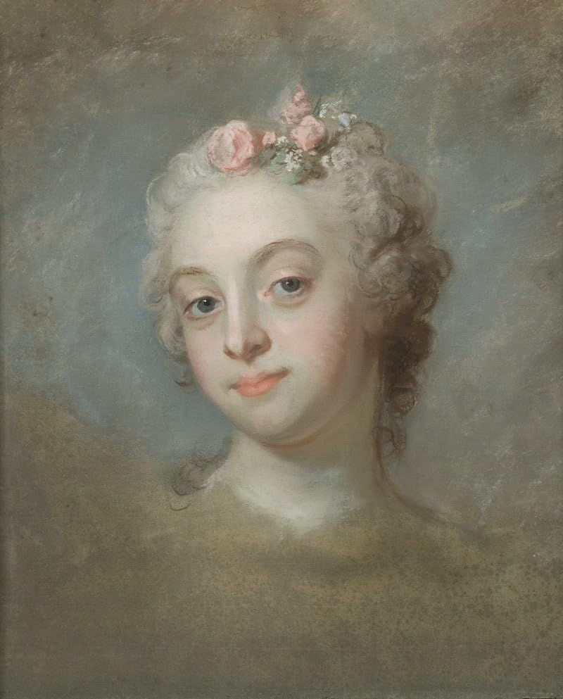 Portret kobiety plakat wydruk autorstwa Gustafa Lundberga (24 x 36)