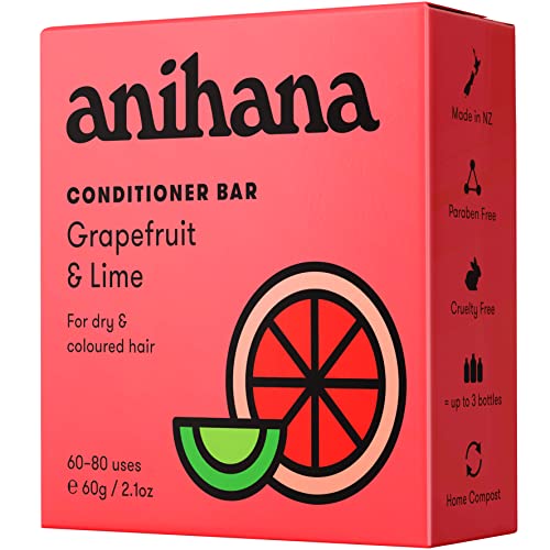Anihana Conditioner Bar | Grapefruit And Lime - Softening Hair Conditioner For Dry, Damaged & Colored Hair - 2.1 Oz (Up To 80 Uses) #TOP6