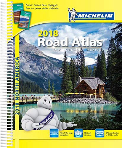 Télécharger Michelin 2018 Road Atlas USA Canada Mexicao Francais PDF