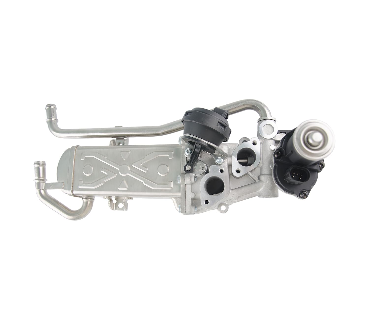 Valvole EGR con nera guarnizione per Praktik (5J),Ibiza V,A1,A3 (8P1)(8PA),1.2TDI,1.6TDI, 03L131512AN 03L131512AS 03L131512BK 03L131512BH 03L131512CE 03L131512CG 03L131512M 03L131512DP