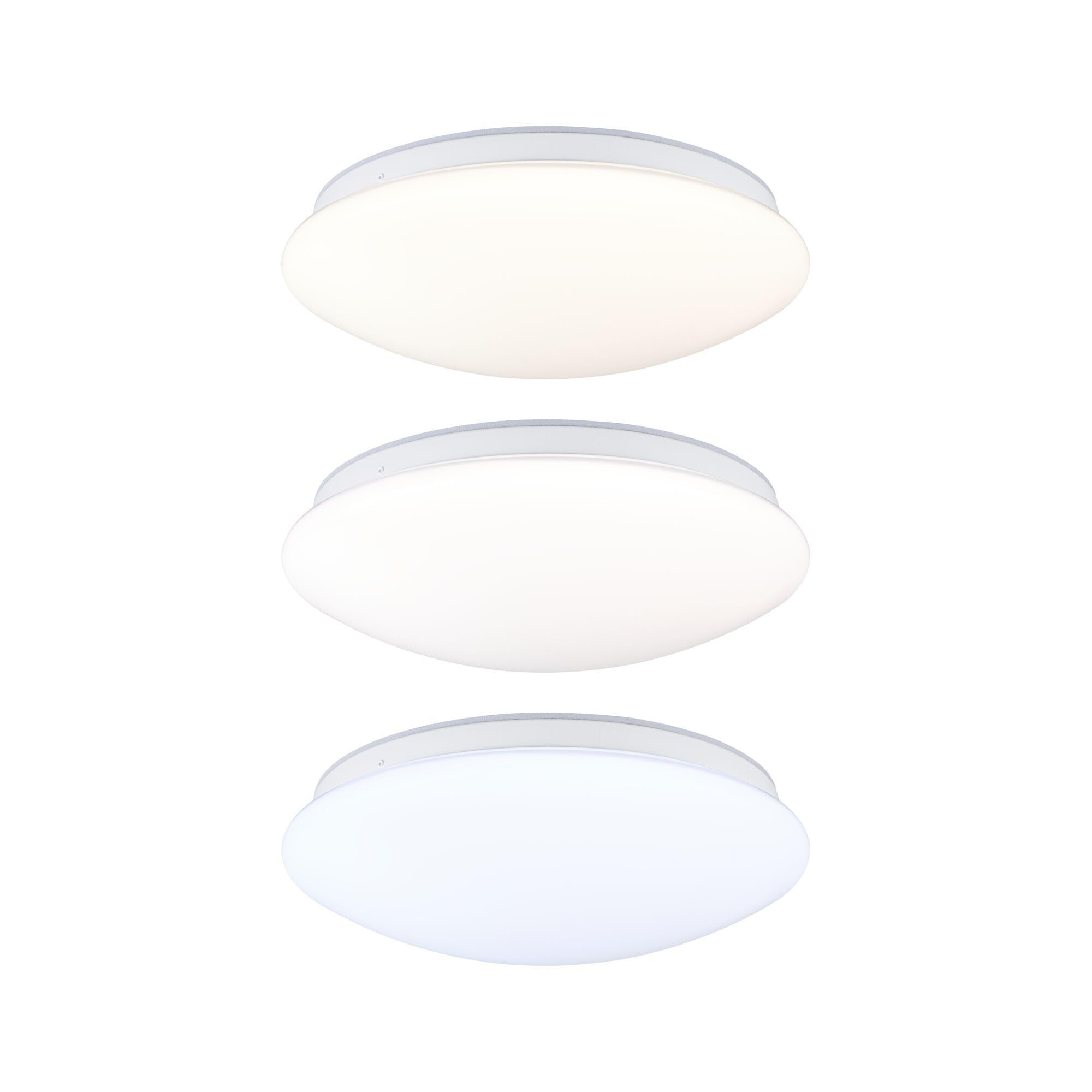 Paulmann 75407 LED Deckenleuchte Leonis Dämmerungsgesteuerter Bewegungsmelder (HF) IP44 3000-5700K 1750lm 230V 16,5W Weiß