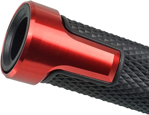 Miniatura 8 de Empuñaduras de manubrio CNC de aluminio para motocicleta de 78 pulgadas y 0.866in con extremos de agarre para CBR500 CBR100RR CBR1100XX CBR125