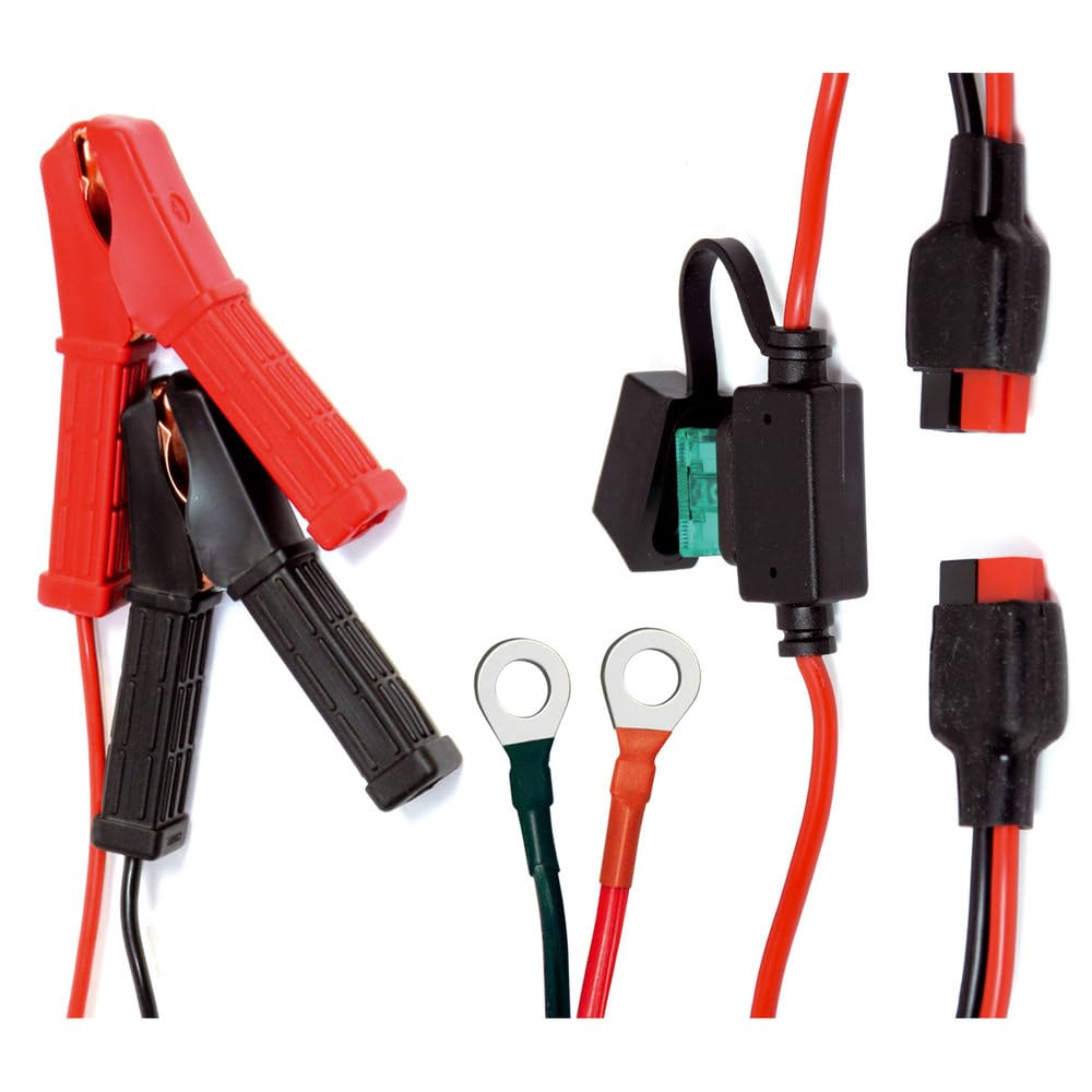 Dino KRAFTPAKET 25 a/12 a/6 a/2 a-12 V/24 V regulowana inteligentna i automatyczna ładowarka do akumulatorów | ładowarka samochodowa do akumulatorów ołowiowo-kwasowych, żelowych, EFB, Cal, AGM |