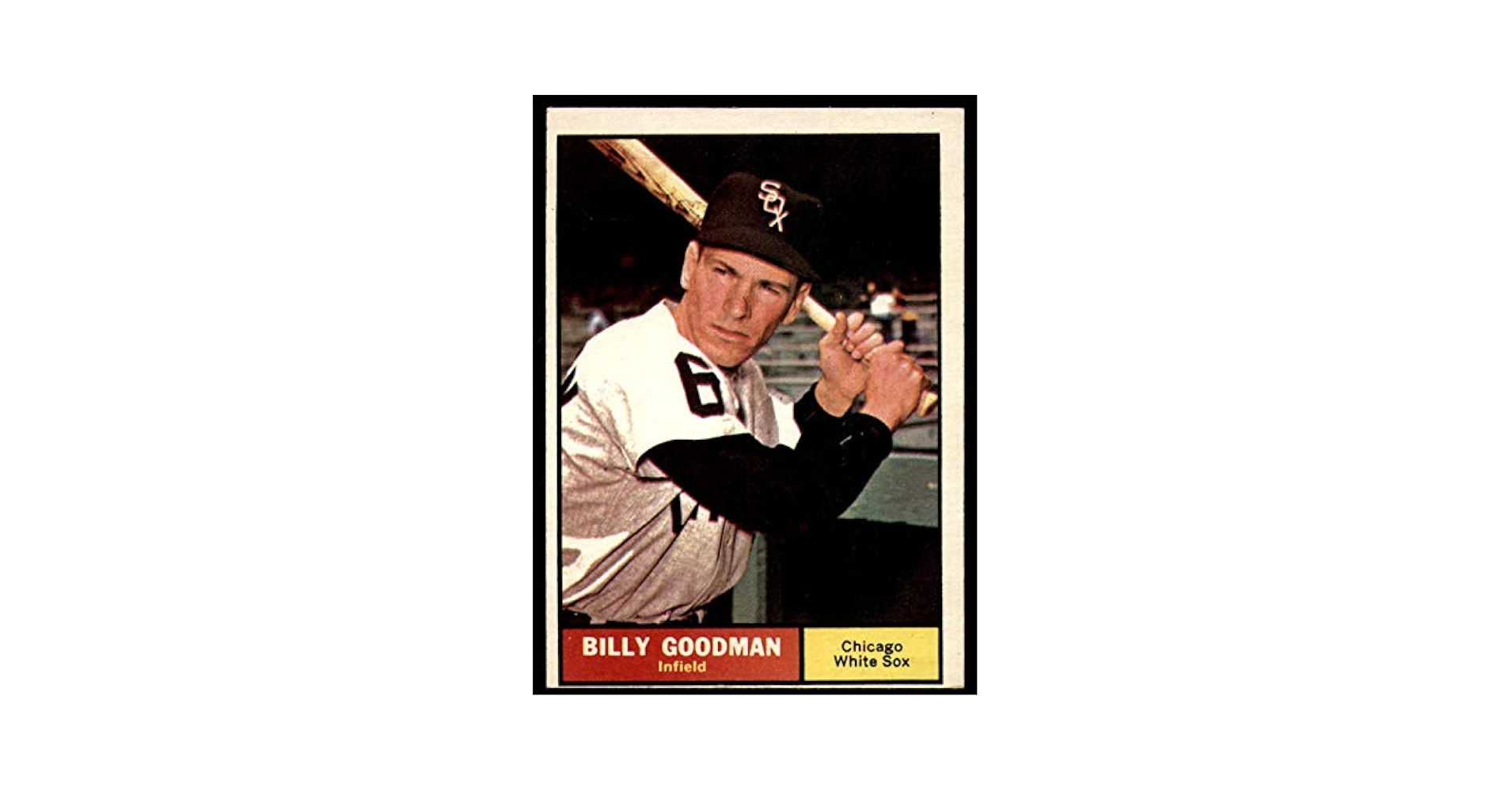 Amazon.com: 1961 Topps #247 Billy Goodman Chicago White Sox
