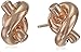 kate spade new york "Sailor's Knot" Rose Gold-Tone Stud Earrings