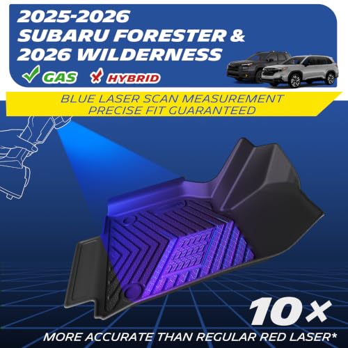 Image of Michelin Vehicle Mats for 2025-2026 Subaru Forester Gas (6 Piece)