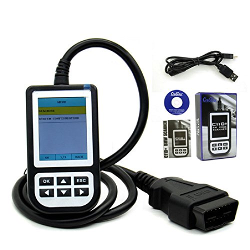Autool Creator C110 C110+ Airbag ABS SRS Auto OBDII Fault Code Reader Scanner Tool Automotive Diagnostic Tools Engine Code Scanners