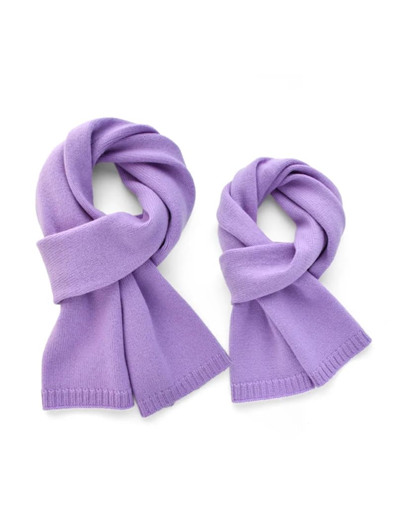 Bufanda de cachemira para mujer, otoño e invierno, bufandas de punto, regalos para adultos y niños